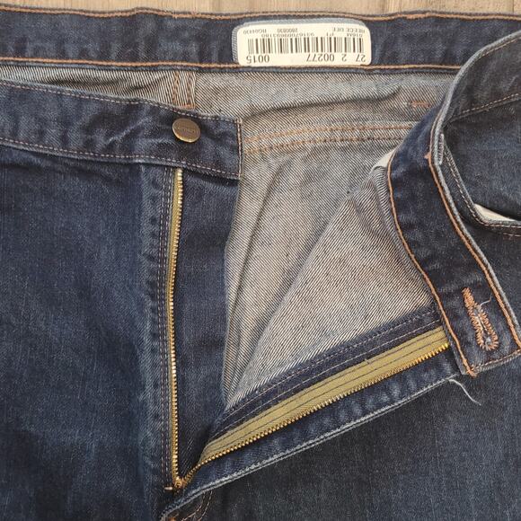Carhartt FR Jeans Cat 2 Mens 44x30 Flame Resistant Signature Denim Workwear - Picture 6 of 12